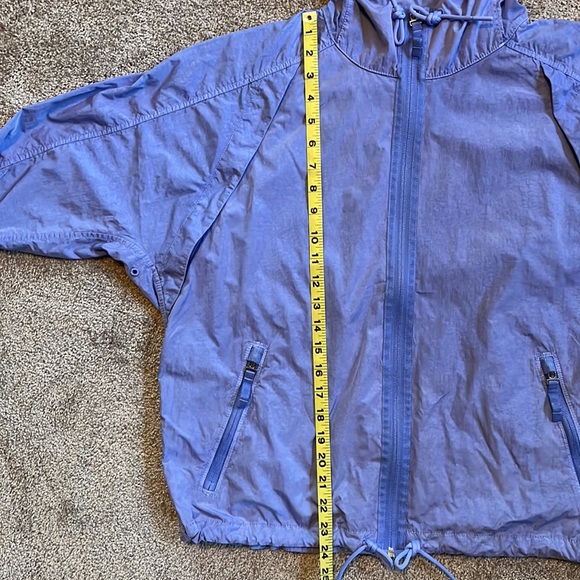 Athleta Expedition Hike Shell Lightweight Mesh Jacket in Periwinkle Size M - Picture 11 of 11